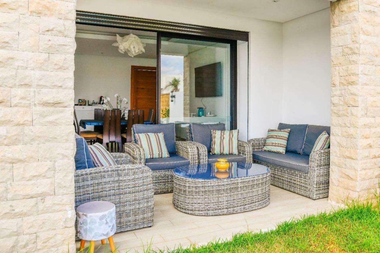 Superbe Villa Avec Piscine Plages Des Nations Rabat Extérieur photo