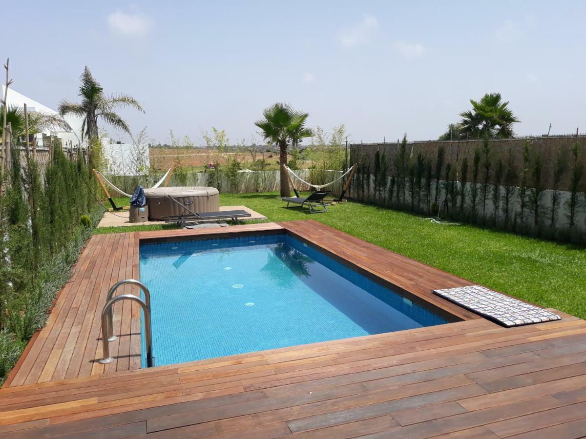 Superbe Villa Avec Piscine Plages Des Nations Rabat Extérieur photo